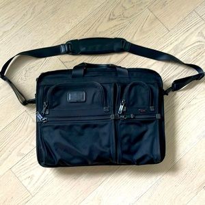 Tumi Alpha Ballistic Nylon Laptop Briefcase